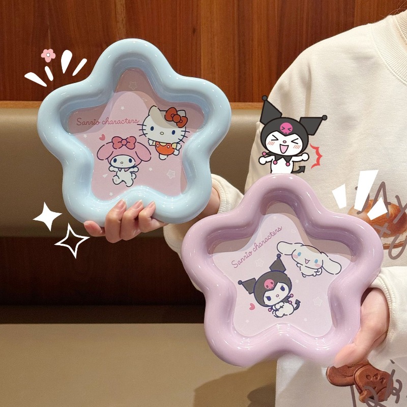 Home Cooking Set - Karikatür Kedi Baskı Seramik Yemek Takımı