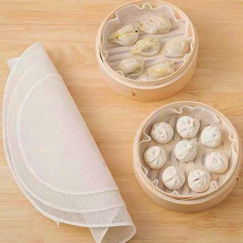 5 adet 28CM saf pamuklu vapur  - Steamer Bamboo Set incelemesi ve fiyatı