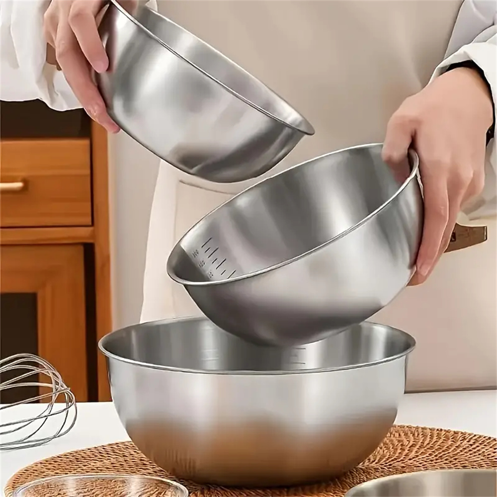 1-3 Paslanmaz Çelik Kase Seti, - Home Cooking Set incelemesi ve fiyatı