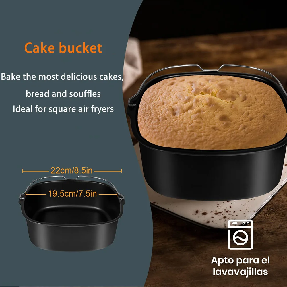 6 adet 9 adet AirFryer Aksesua - Home Cooking Set incelemesi ve fiyatı